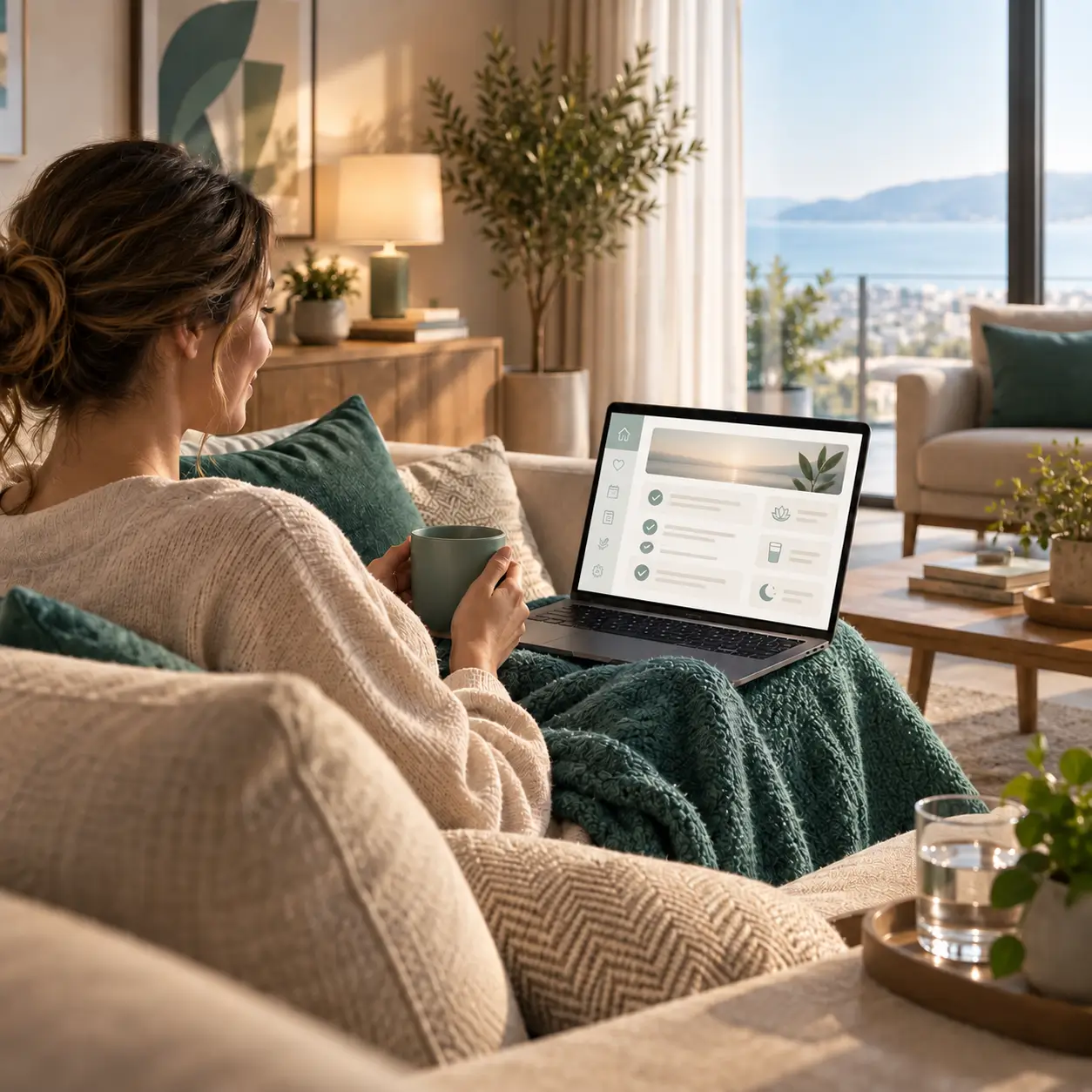 Remote X-ray review with the surgeon after returning home